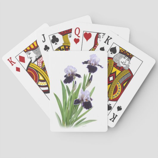 Iris Trio Spielkarten (Rückseite)