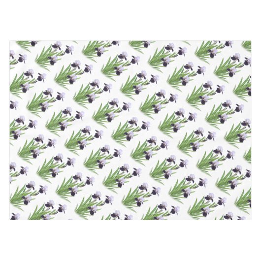 Iris Trio Tischdecke (Vorderseite (Horizontal))