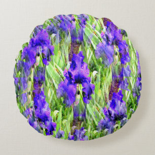 Iris Twirl..... Rundes Kissen