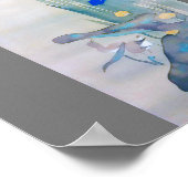 Iris und Bird, Watanabe Seitei Poster (Ecke)