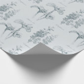 Iris und Delphinium Garden Geschenkpapier (Ecke)