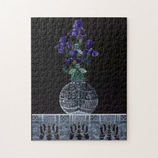 Iris und Spitzenpuzzle Puzzle