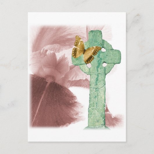 Iris und Steinmarker Postkarte (Vorderseite)