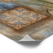 Iris und Tile Poster (Ecke)