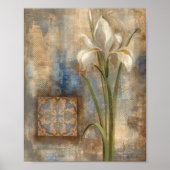 Iris und Tile Poster (Vorne)