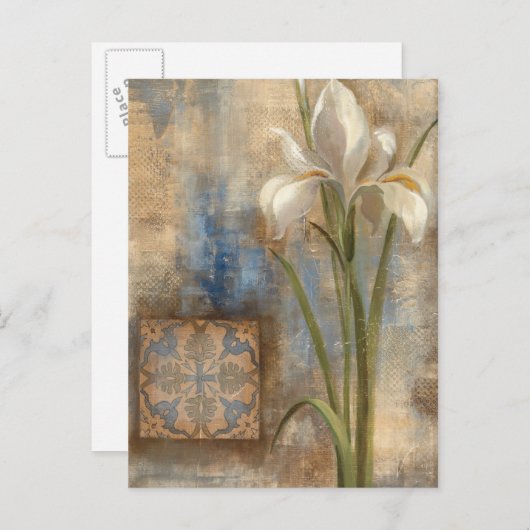 Iris und Tile Postkarte (Vorne/Hinten)