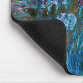 Iris und Wasser-Lilien, Claude Monet Mousepad (Ecke)