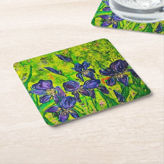 Iris Untersetzer Set (angewinkelt)