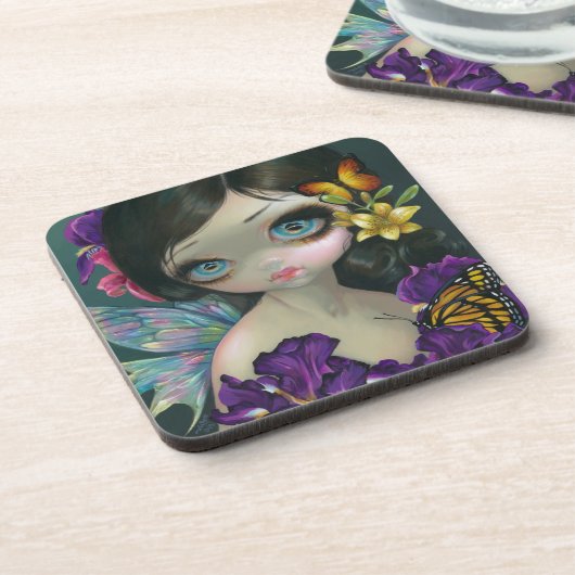 "Iris-Verzauberungs-" Untersetzer (Linke Seite)