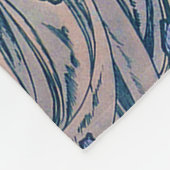 Iris (vier Blume), Alphonse Mucha Fleecedecke (Ecke)