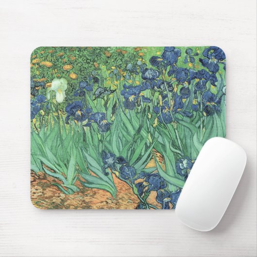 Iris Vincent van Goghs |, 1889 Mousepad (Mit Mouse)