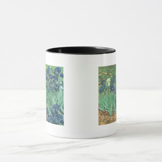 Iris Vincent van Goghs |, 1889 Tasse (Zentrum)