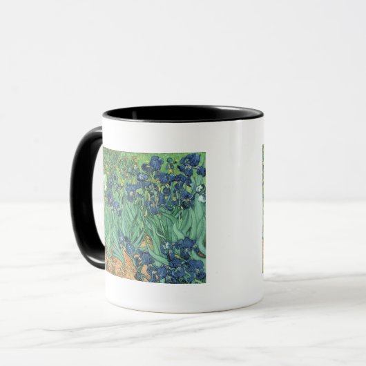 Iris Vincent van Goghs |, 1889 Tasse (Vorderseite Links)