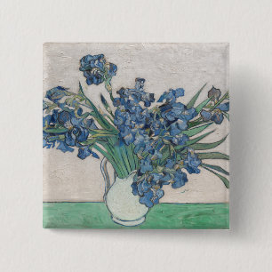 Iris Vincent van Goghs  , 1890 Button