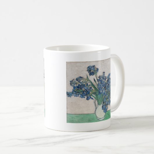 Iris Vincent van Goghs |, 1890 Kaffeetasse (VorderseiteRechts)