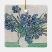 Iris Vincent van Goghs |, 1890 Keramikornament (Rückseite)