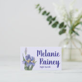 Iris Visitenkarte (Stehend Vorderseite)