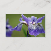 Iris-Visitenkarte Visitenkarte (Rückseite)