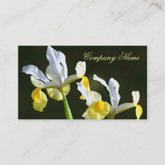 Iris-Visitenkarten Visitenkarte (Vorderseite)