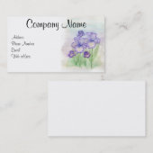 Iris-Visitenkarten Visitenkarte (Vorne/Hinten)