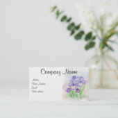 Iris-Visitenkarten Visitenkarte (Stehend Vorderseite)