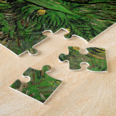 Iris von Vincent van Gogh, Blume im Vintagen Garte Puzzle (Seite)