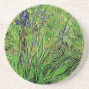 Iris von Vincent van Gogh, Vintage Garden Fine Art Getränkeuntersetzer