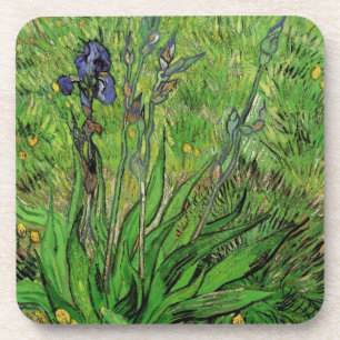 Iris von Vincent van Gogh, Vintage Garden Fine Art Untersetzer
