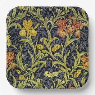 Iris William Morris Muster Pappteller