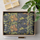 Iris William Morris Pattern Tissue Paper Seidenpapier (Geschenk)