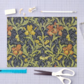 Iris William Morris Pattern Tissue Paper Seidenpapier (Handwerk)