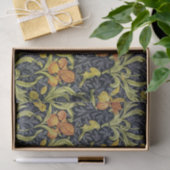 Iris William Morris Pattern Tissue Paper Seidenpapier (Geschenk)
