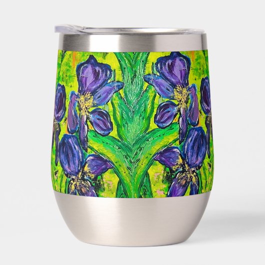 Iris Wine Tumbler warm oder kalt (Rechts)