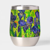 Iris Wine Tumbler warm oder kalt (Rückseite)