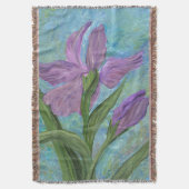 Iris wirft Decke (Vorderseite Vertikal)