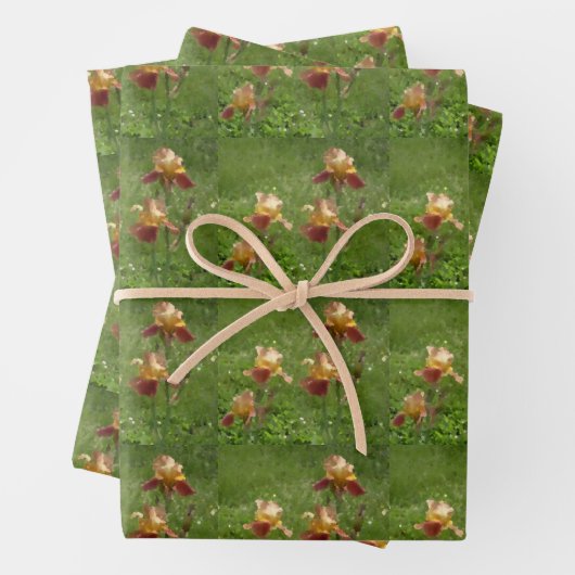 Iris Wrapping Paper Geschenkpapier Set (Beispiel)