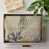 Iris Xiphium (Iris Hispanica) von Arentina Arendse Seidenpapier (Geschenk)