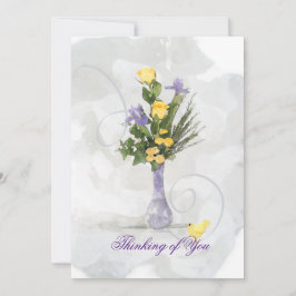 Iris & Yellow Roses Denken Sie an Sie