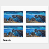 Irisbild für Rectangle-Stickers-Glossy Rechteckiger Aufkleber (Blatt)
