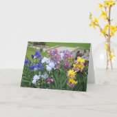 Irisbrook große Blankokarte Karte (Gelbe Blume)