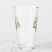 Irisch am Heart St. Patrick's Day Personalisiert Glas (Links)