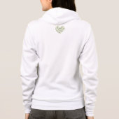 Irisch am Heart St. Patrick's Day Personalisiert Hoodie (Rückseite)