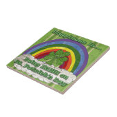 Irisch am St. Patrick's Day Fliese (Seite)