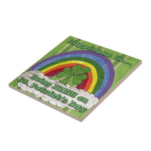 Irisch am St. Patrick's Day Fliese (Seite)