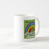Irisch am St. Patrick's Day Kaffeetasse (VorderseiteRechts)
