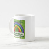 Irisch am St. Patrick's Day Kaffeetasse (Vorderseite Links)