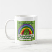 Irisch am St. Patrick's Day Kaffeetasse (Links)