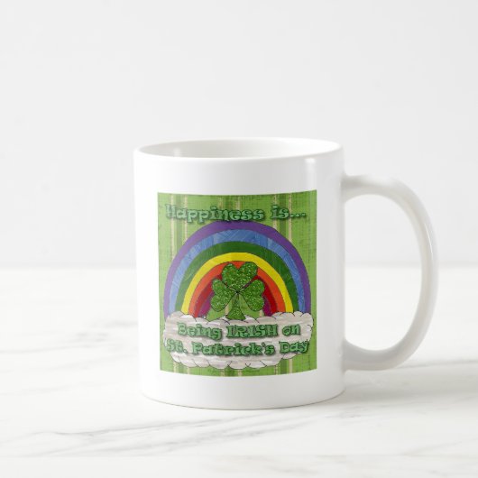 Irisch am St. Patrick's Day Kaffeetasse (Rechts)
