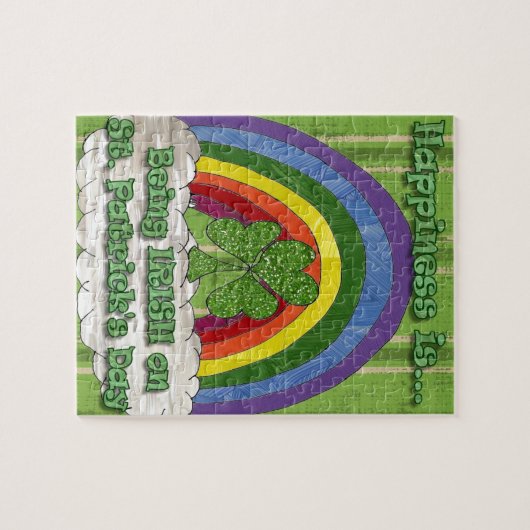 Irisch am St. Patrick's Day Puzzle (Horizontal)