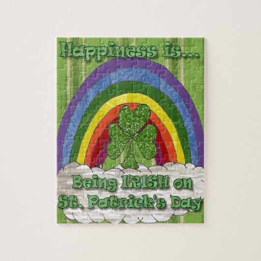 Irisch am St. Patrick's Day Puzzle (Vertikal)